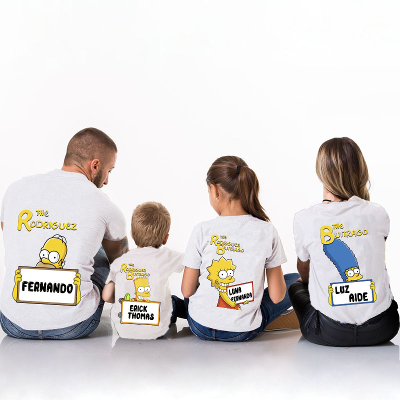 Camisetas personalizadas Los Simpsons
