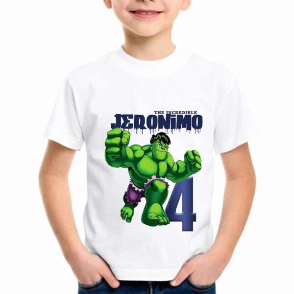 Camiseta personalizada Hulk