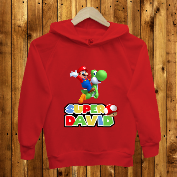 Buzo para Niño personalizado Mario Bros - Imagen 2