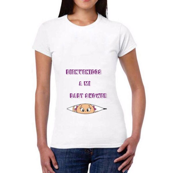 Camiseta Bienvenidos a mi BabyShower
