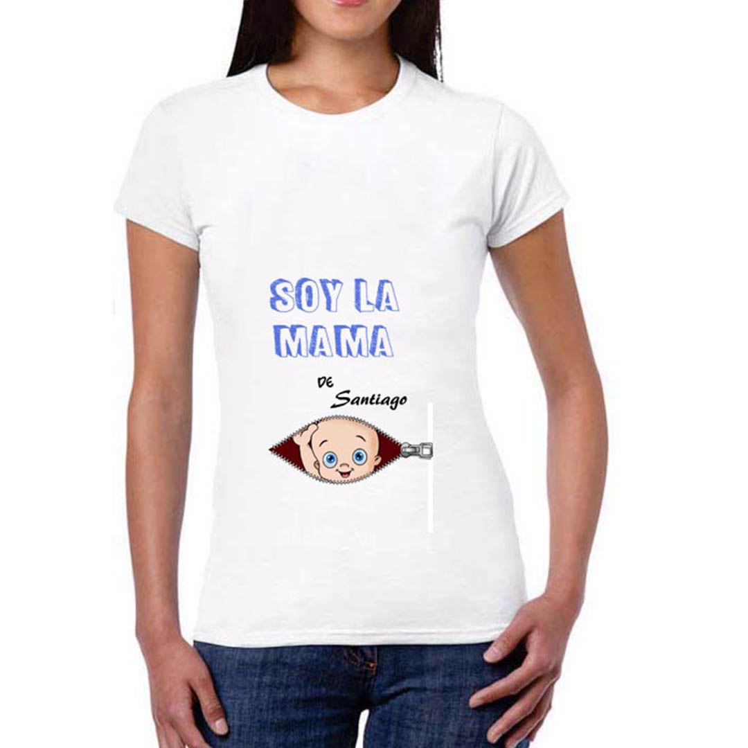 Madre Playeras Personalizadas Para El Dia Del NiÃ±o Camiseta Soy