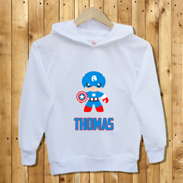 Buzo personalizado Capitan America