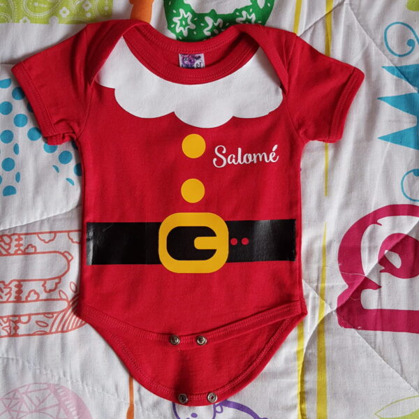 Body Personalizado con el traje de Santa
