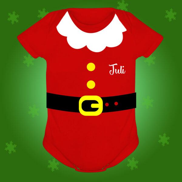 Body de Navidad Traje de Papa Noel