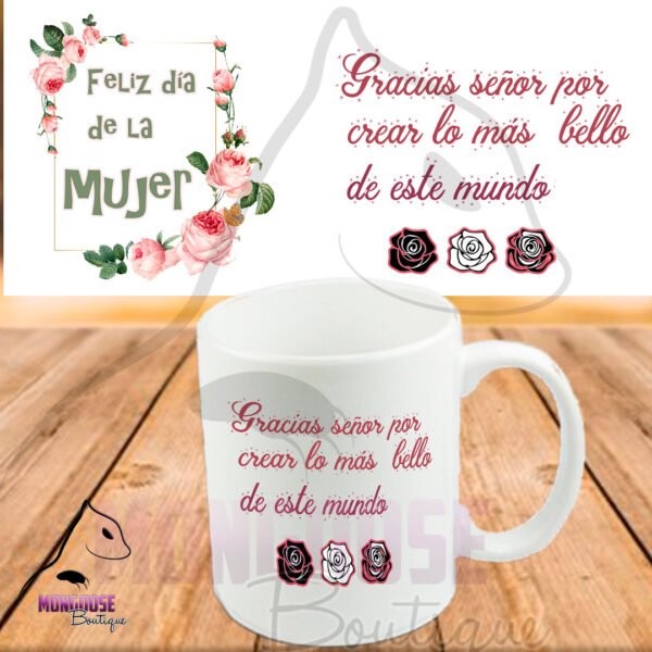 Mug "Gracias señor por crear lo mas lindo de este mundo"