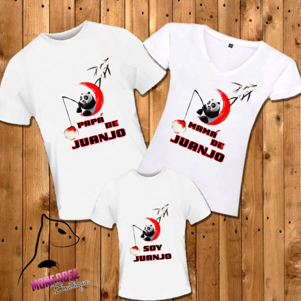 Camisetas Familia Osito Panda