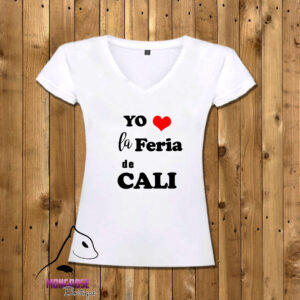 Camiseta "Yo amo la feria de Cali"