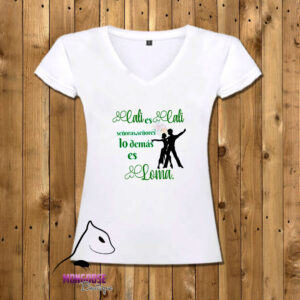 Camiseta "Cali es Cali, lo demas el loma"