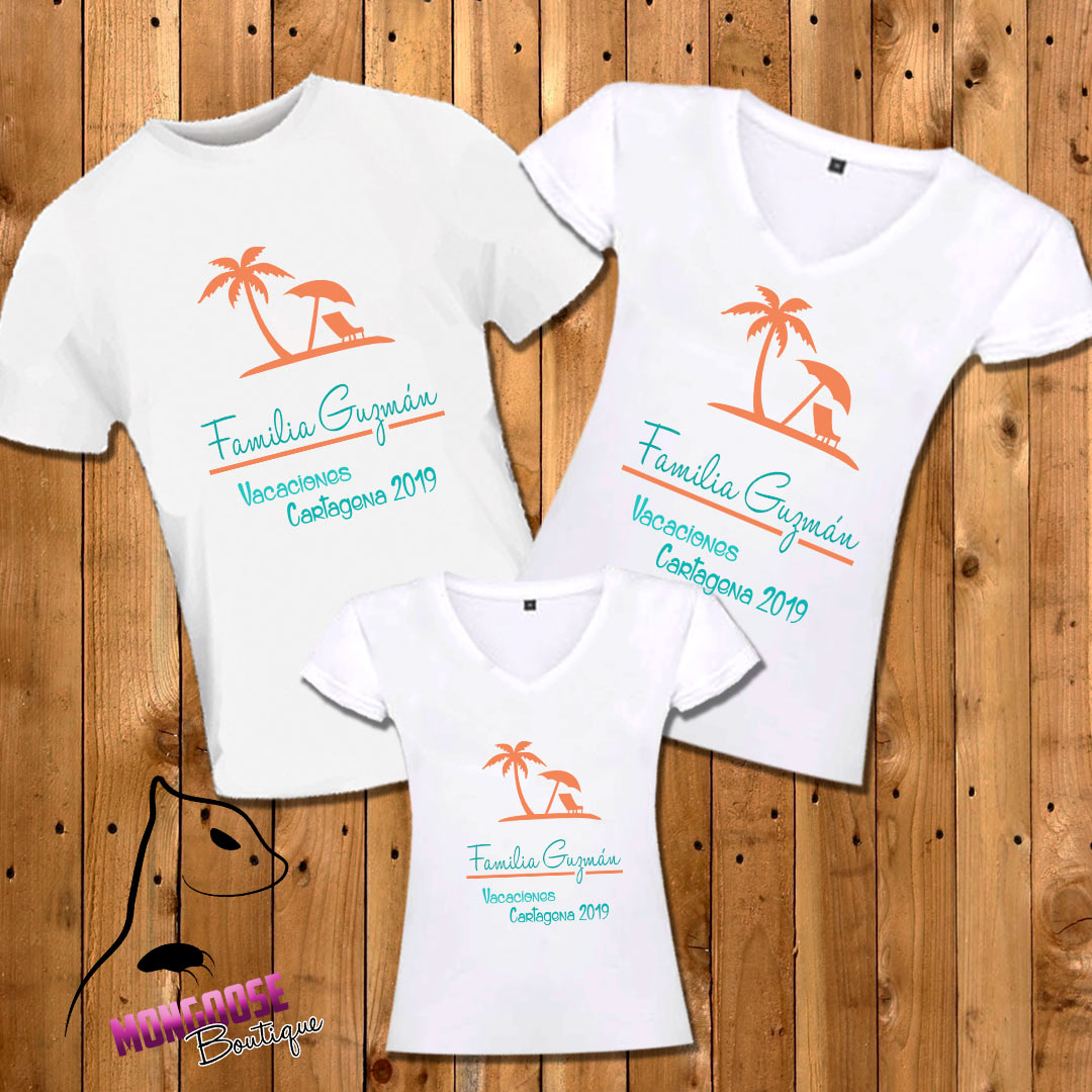 Playeras Personalizadas Playeras Familiares Para Viajar Playeras
