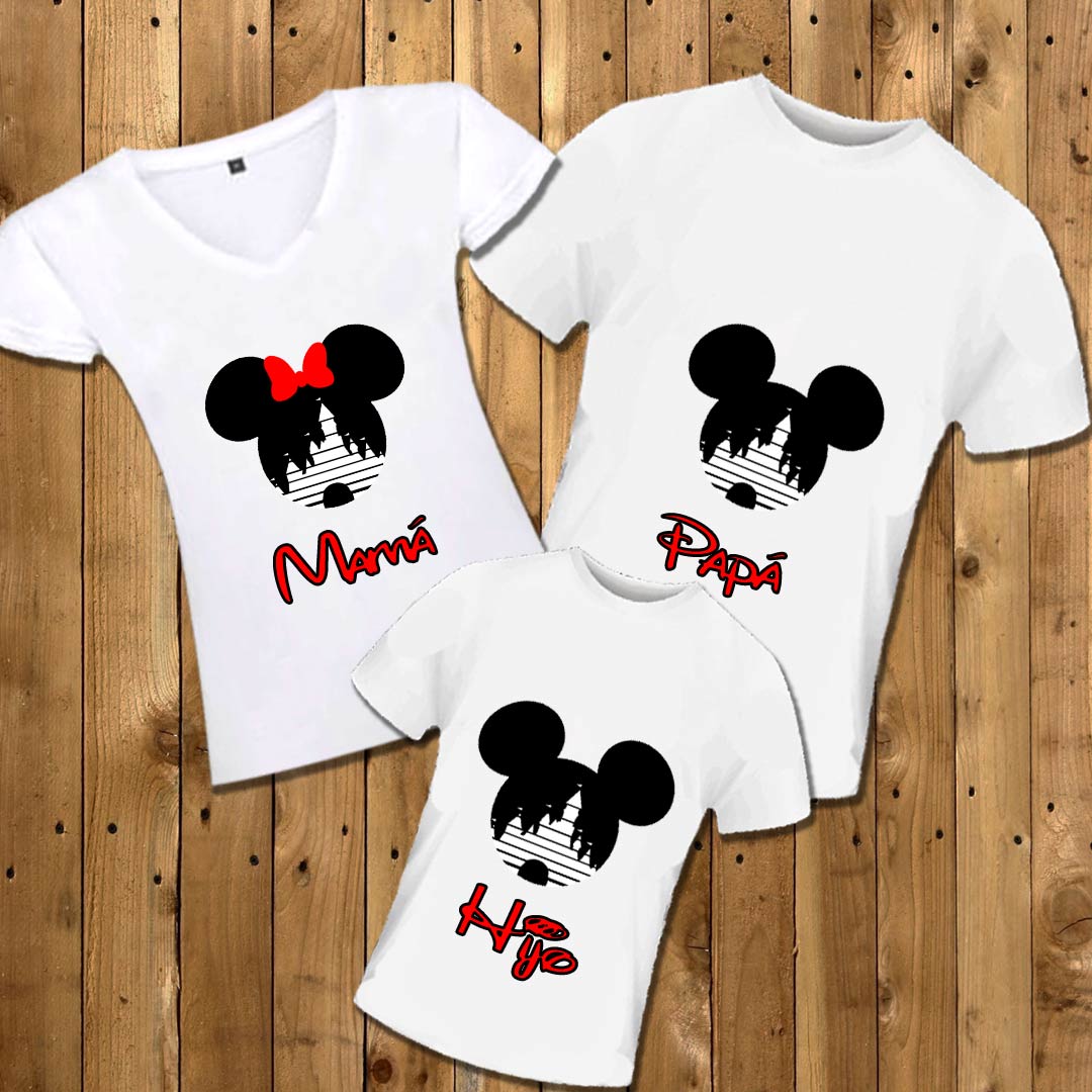 Camisetas Familia Castillo Mickey – Mongoose Boutique