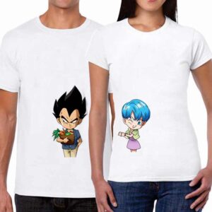 Camisetas Pareja Vegeta y Bulma