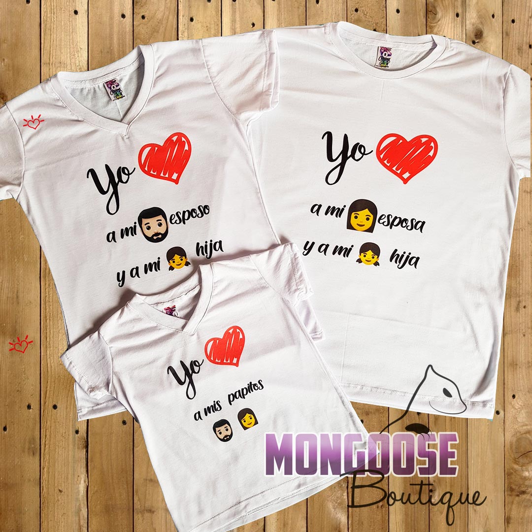 camisetas de familia