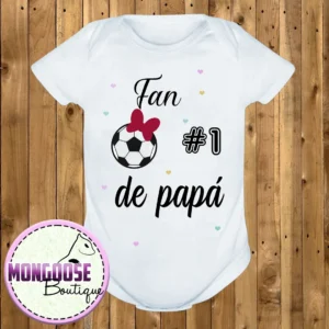Body "Fan #1 de Papá"