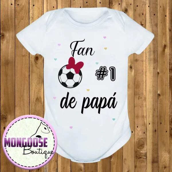 Body "Fan #1 de Papá"