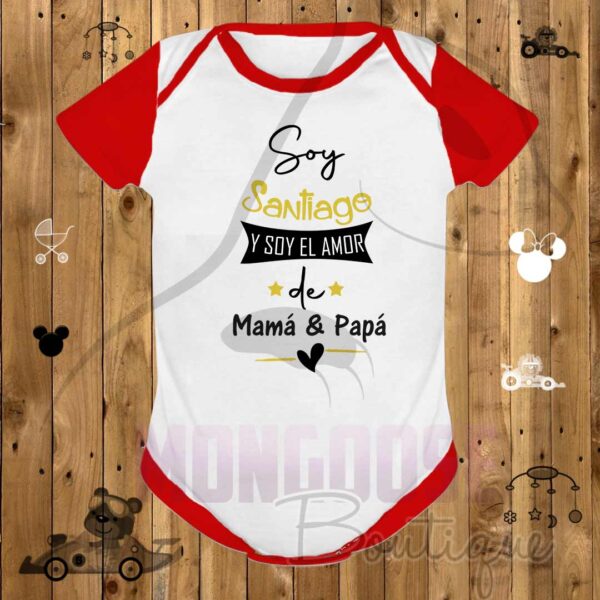 Body "Soy el Amor de Mamá y Papá"