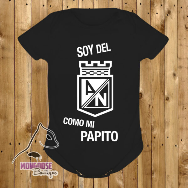 Body Algodon Soy del Nacional como mi papito - Imagen 2
