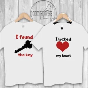 Camisetas Pareja "I found THE KEY"
