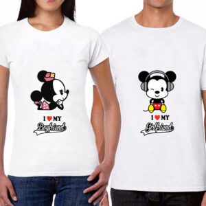 Camisetas Pareja "I Love my Girlfriend"
