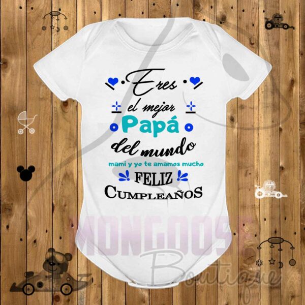 Body "Eres el mejor PAPÁ del mundo... Feliz Cumpleaños"