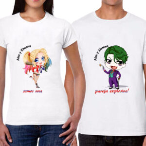 Camisetas "Somos una pareja explosiva"