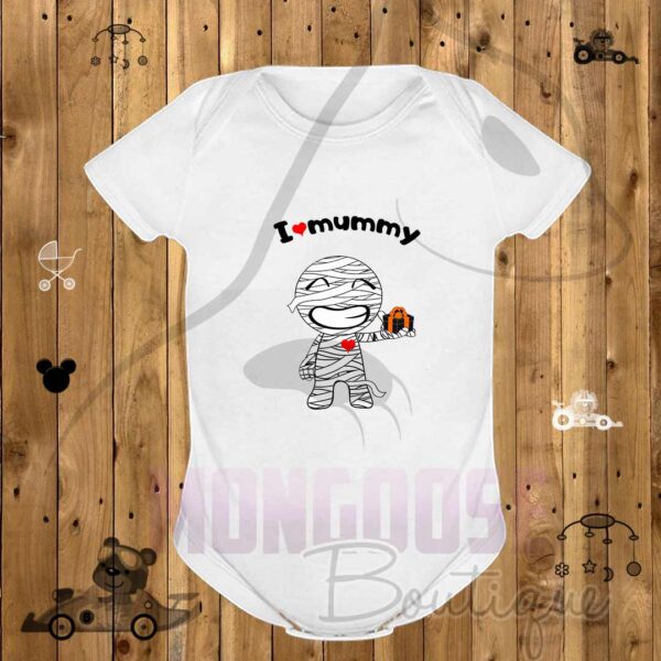 Body Halloween "I Love MUMMY"