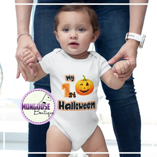 Body "My 1st Halloween Calabaza"