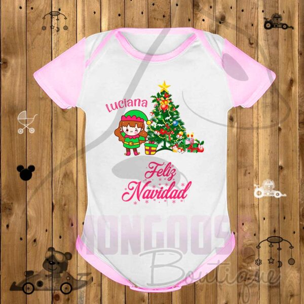 Body Niña Feliz Navidad