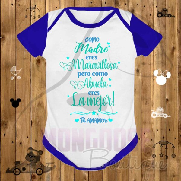 Body "Como madre eres maravillosa, como abuela eres la mejor"