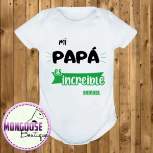 Body "Mi Papá es increíble"