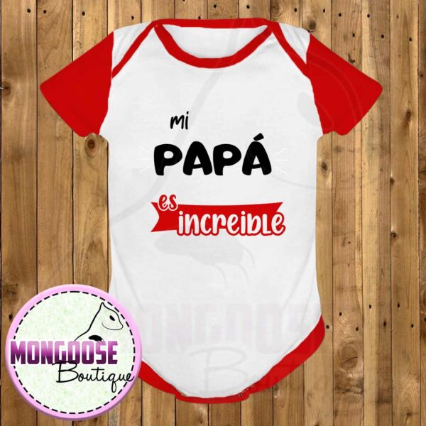 Body "Mi Papá es increíble"