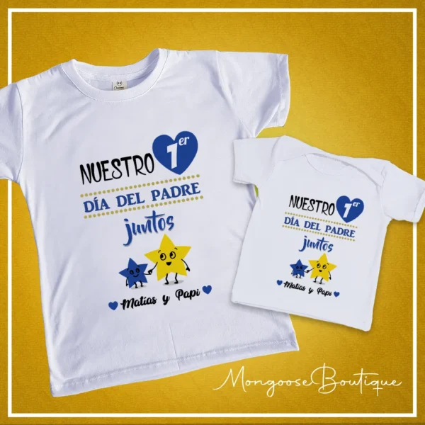 Combo "Nuestro Primer Dia del Padre" estrellas