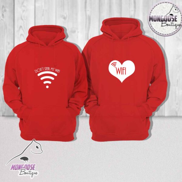 Buzos Pareja "Don´t steal my Wifi"