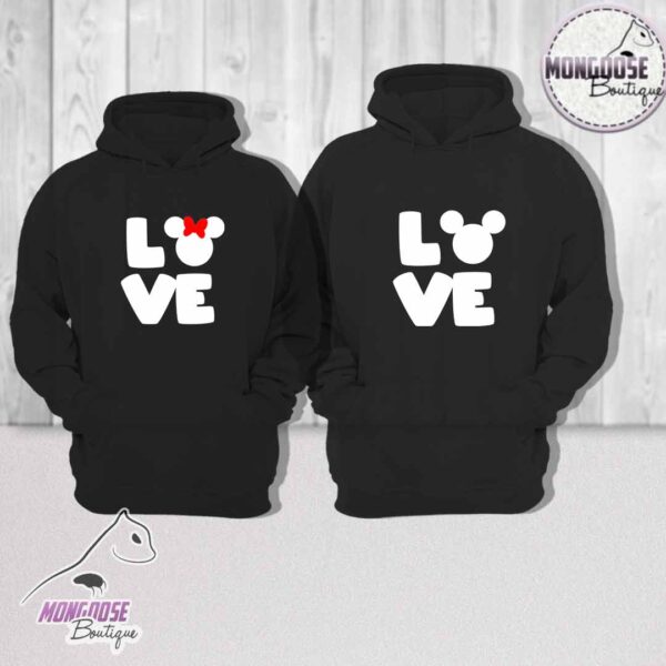 Buzos Pareja Mickey "Love"