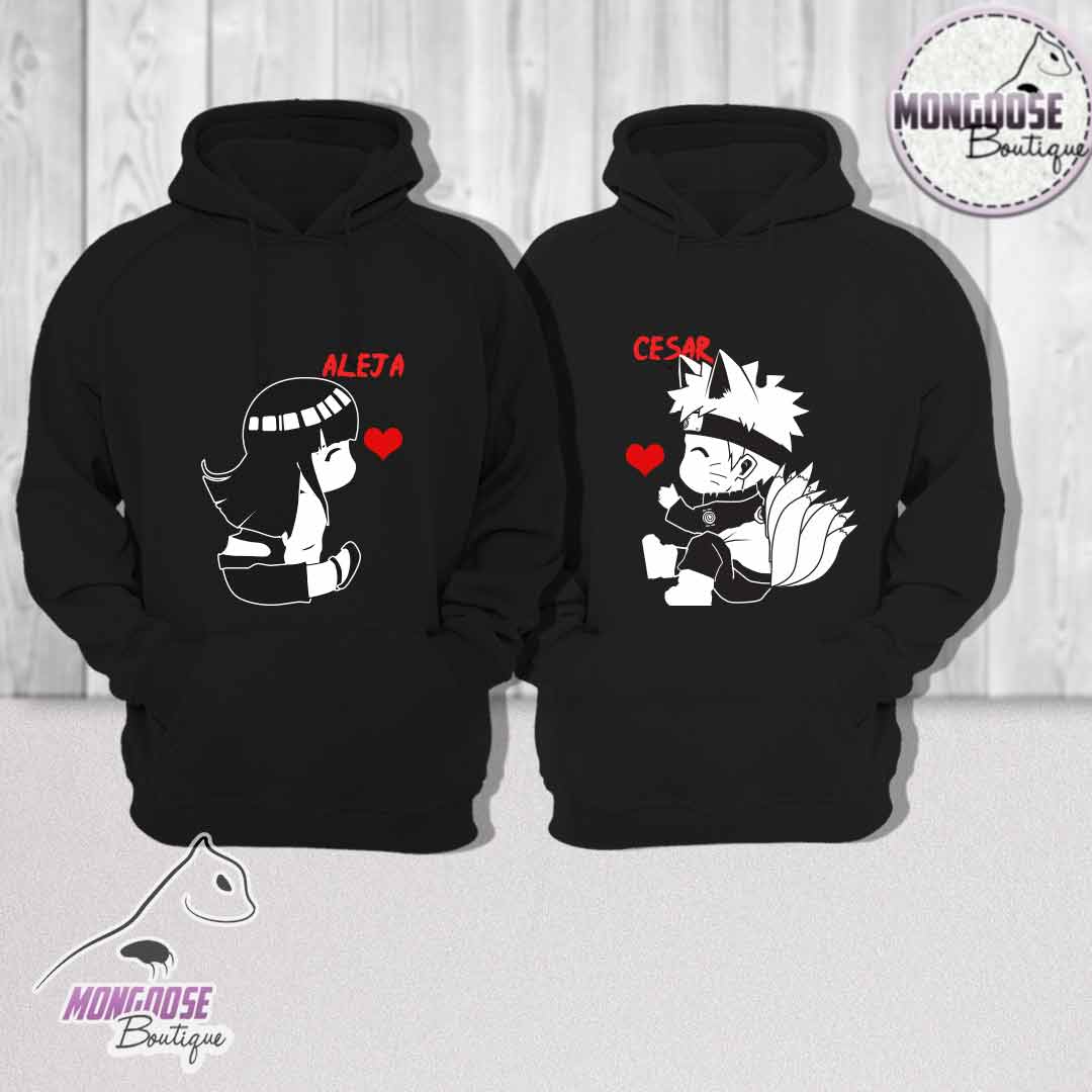 Buzos Sudaderas De Naruto Y Hinata Buzos Pareja 