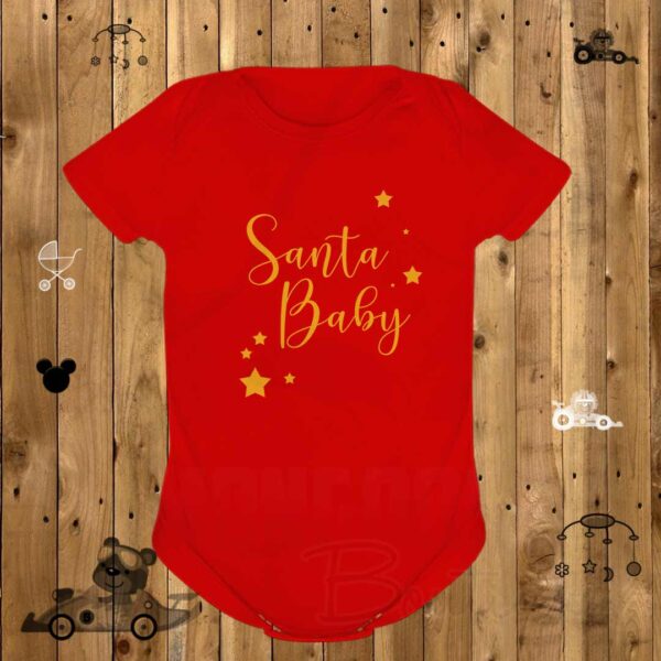 Body Rojo "Santa Baby"