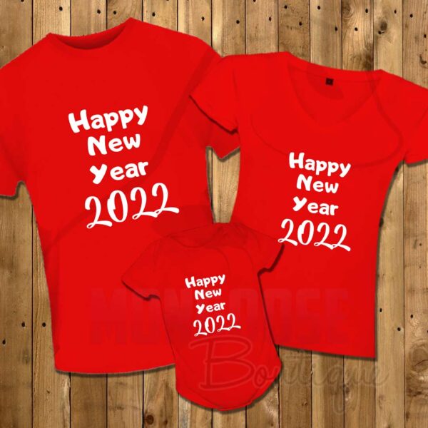 Camisetas Familia "Happy New Year"