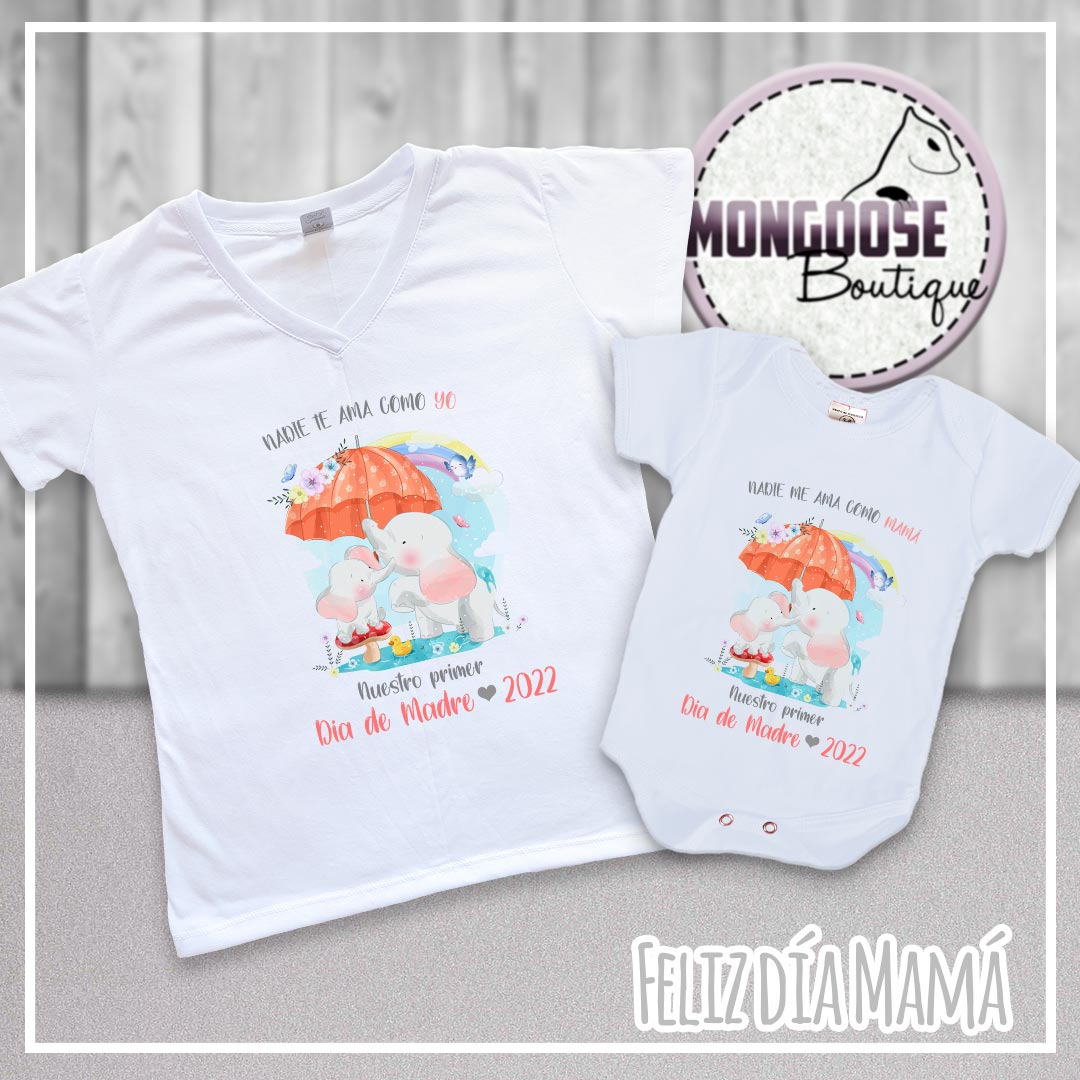 Combo "Nuestro 1er Dia de Madre Elefantes"