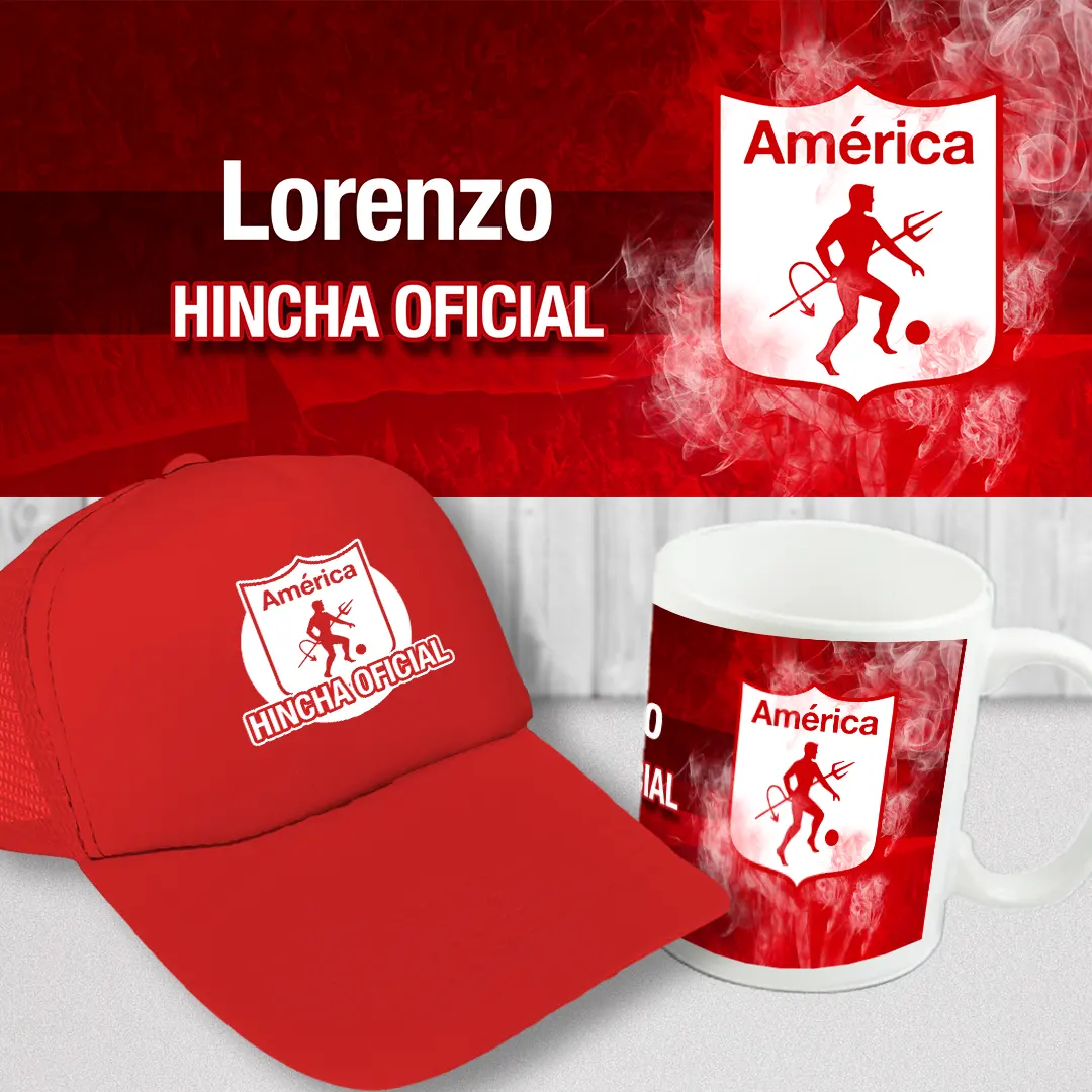 Combo Mug + Gorra Equipos America