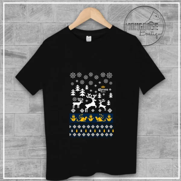 Camiseta Navidad - Cerveza Corona Extra