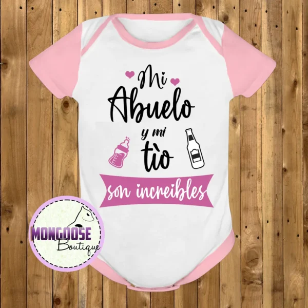 Body Niña "Mi ..  son increíbles"