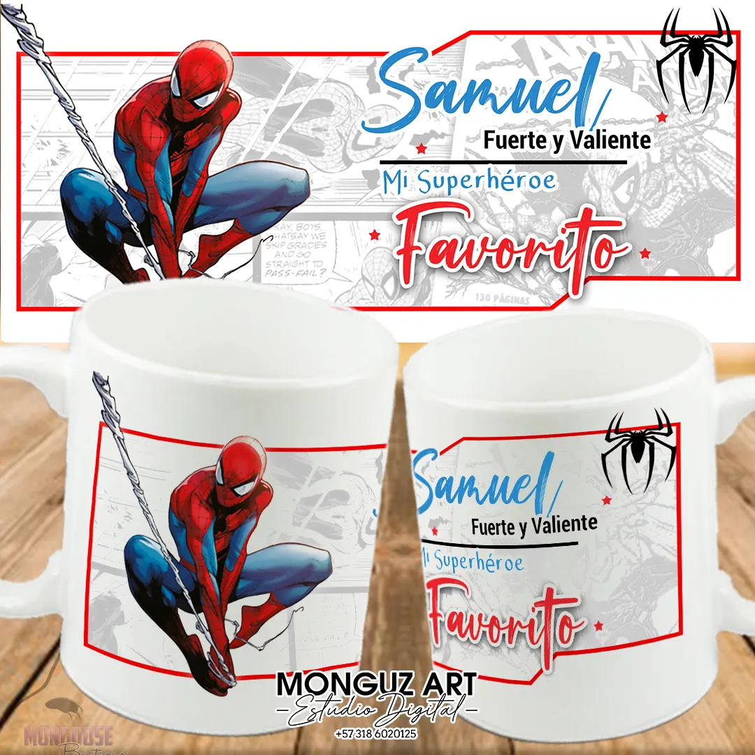 MUG Niño Araña
