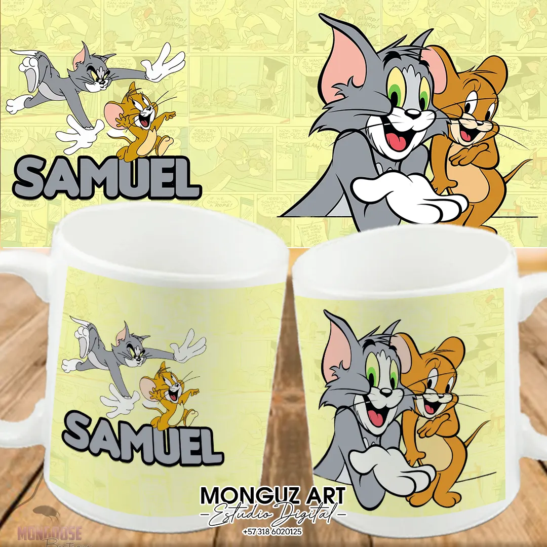 MUG Tom y Jerry
