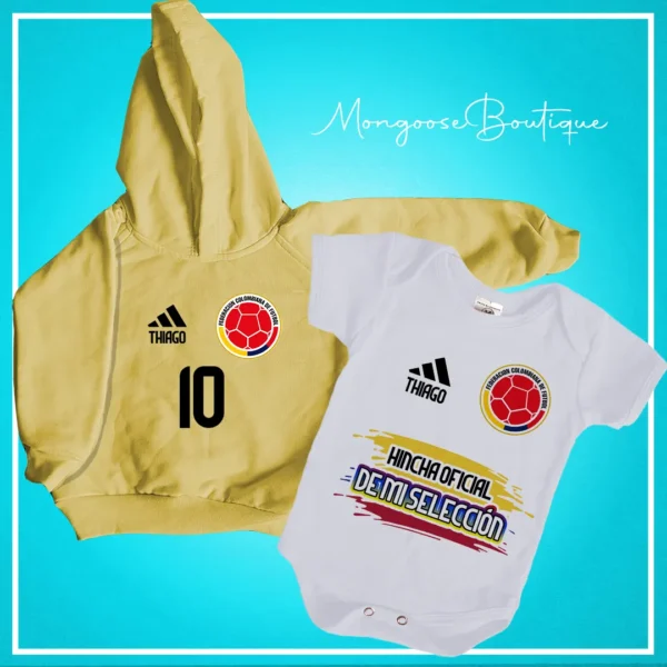 Combo Bebé Body + Buzo Selección