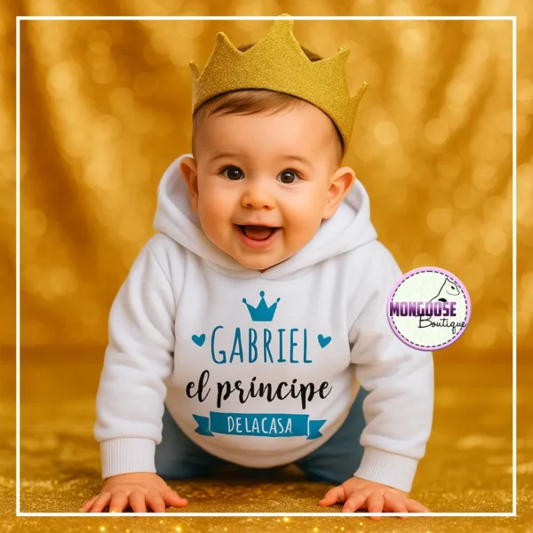 Buzo Bebé "Principe de la Casa"